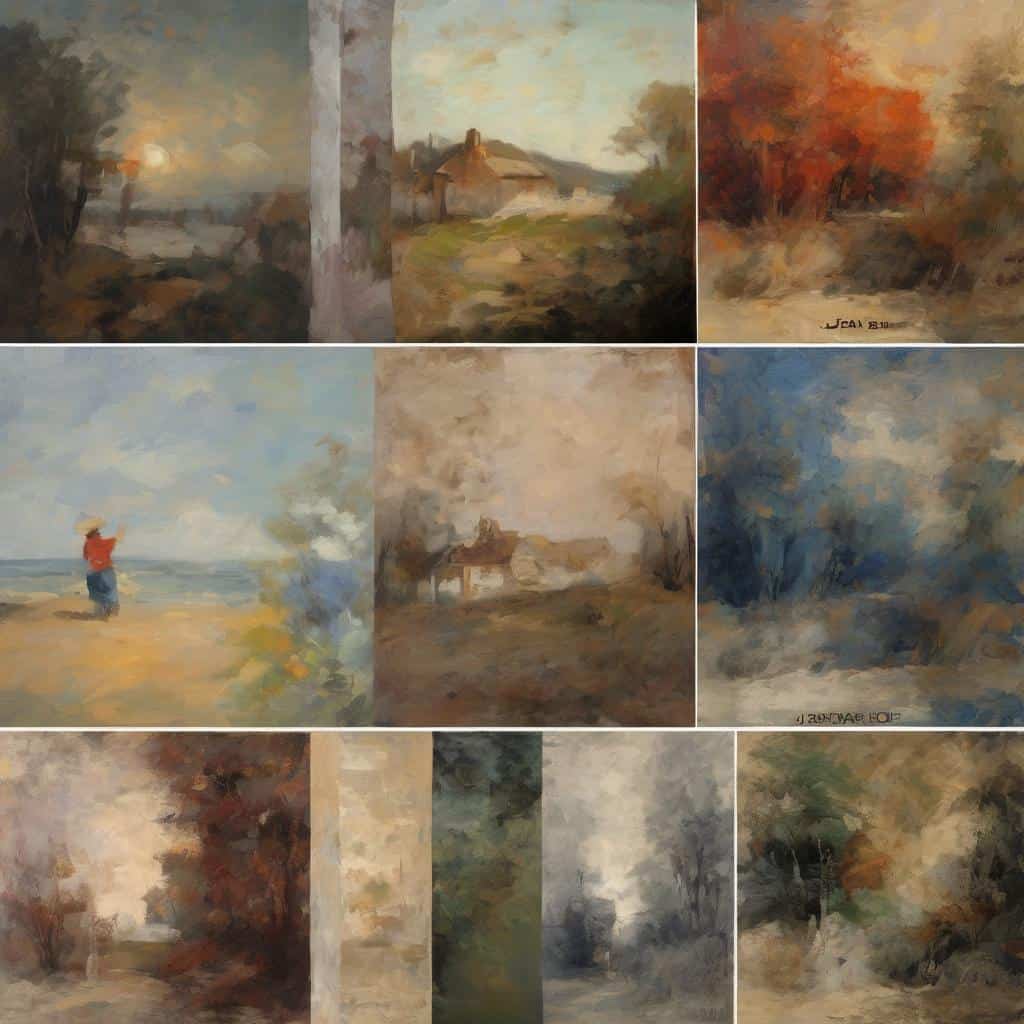 Λιμενική τέχνη και σύγχρονες τάσεις στην ιμπρεσιονιστική ζωγραφική τοπίων και φυσικών σκηνών.