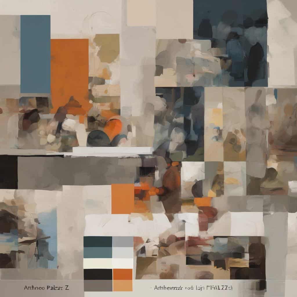 Καλές τέχνες σύγχρονης τέχνης και νέες τάσεις στον καμβά.